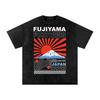 Japan Fujiyama | Snow Washed Oversized Cotton T-Shirt and Kids Shirt