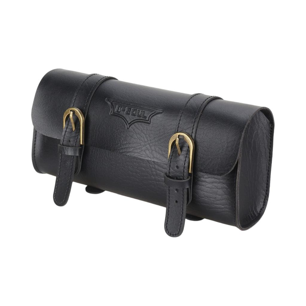 Synthetic Leather Bike Handlebar Bags Vintage  Handlebar Bag  Front Frame Bag Bike Pouch Storage Bags
