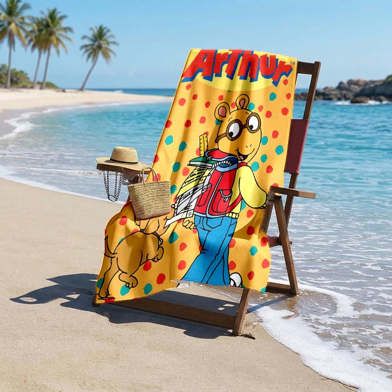 Arthur Fashion Beach Towel: Ideal for Summer Adventures Soft, absorbent and quick drying suitable for swimming and bathing