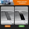 B Pillars Sticker Car Window Door For BYD King DM-i 2026 2025 2024 2023 Column Post Trim Cover Glossy Black/Carbon Fiber Style