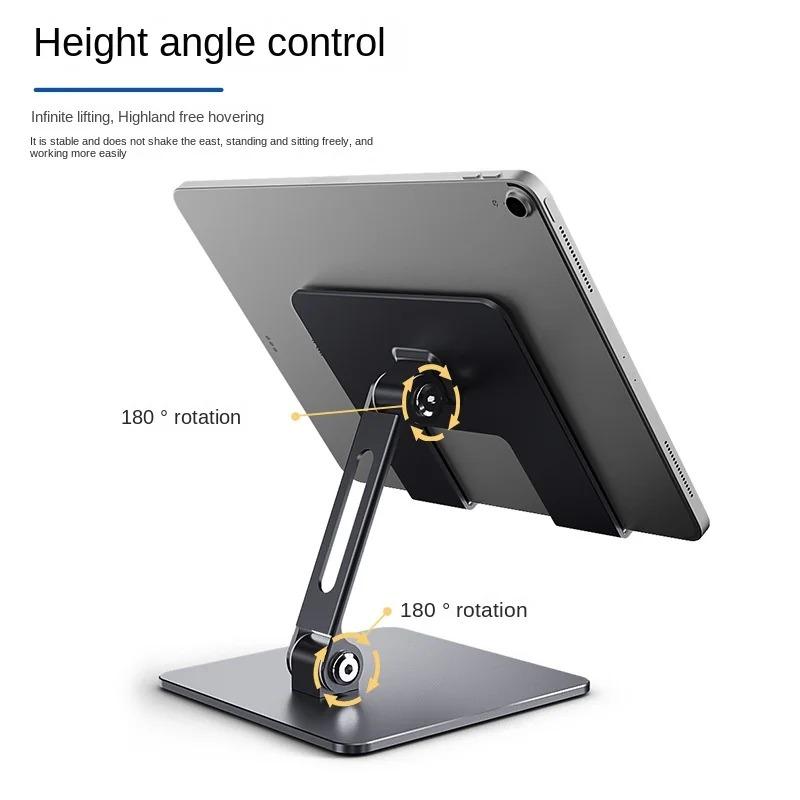 Portable Adjustable Laptop Stand Aluminium Foldable Laptop Holder Notebook Tablet Stand Cooling Support For MacBook Air Pro ipad