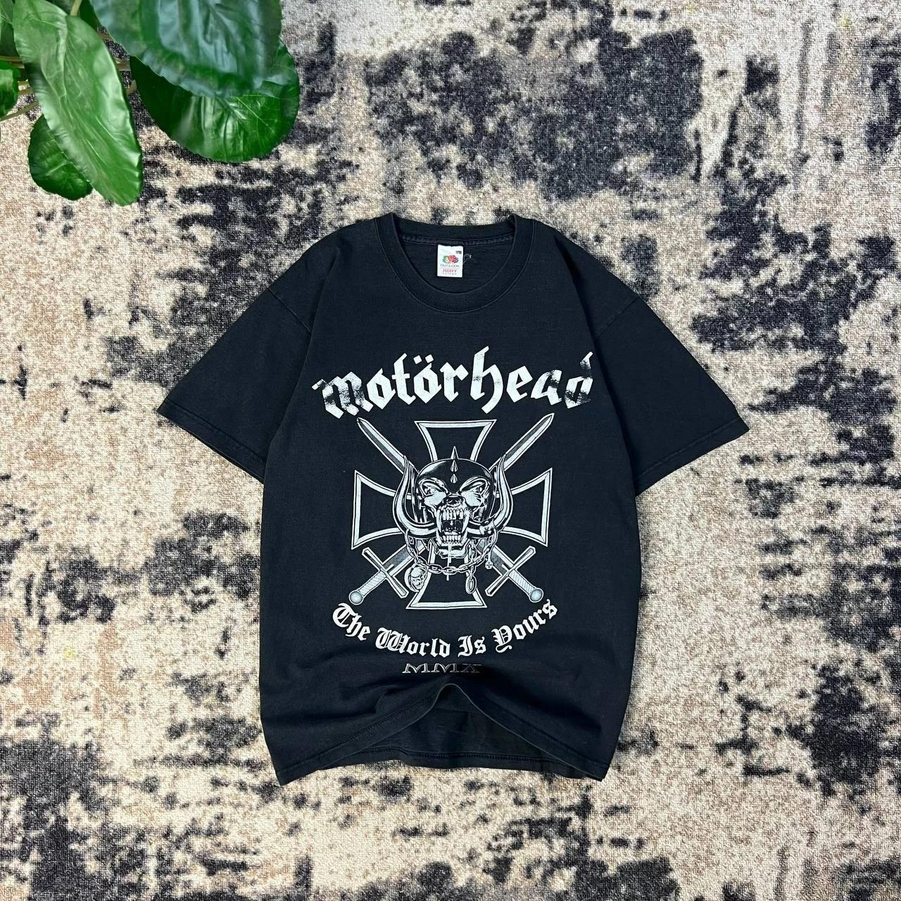 Motörhead Vintage Y2K Rock Band T-Shirt 2TS2 Graphic Band Tee L