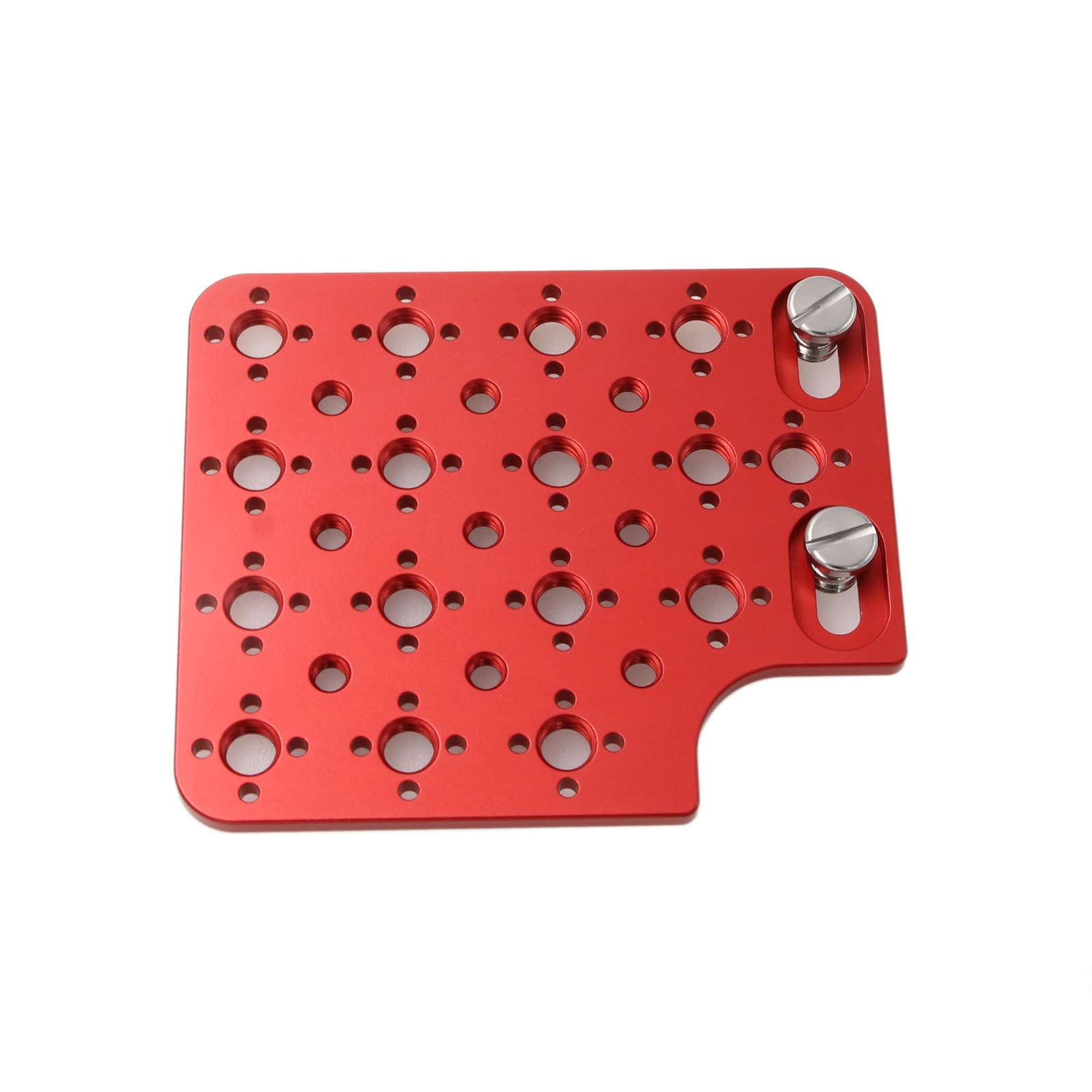 

HangTon Camera Cheese Plate Side Mount for ARRI ALEXA Mini LF Teradek Vaxis Rig Wireless Receiver Follow Focus Motor Screw 3/8 1/4 (Red)