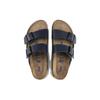 Birkenstock Arizona Soft Fußbett Birko Flor 'Blau' 0051061