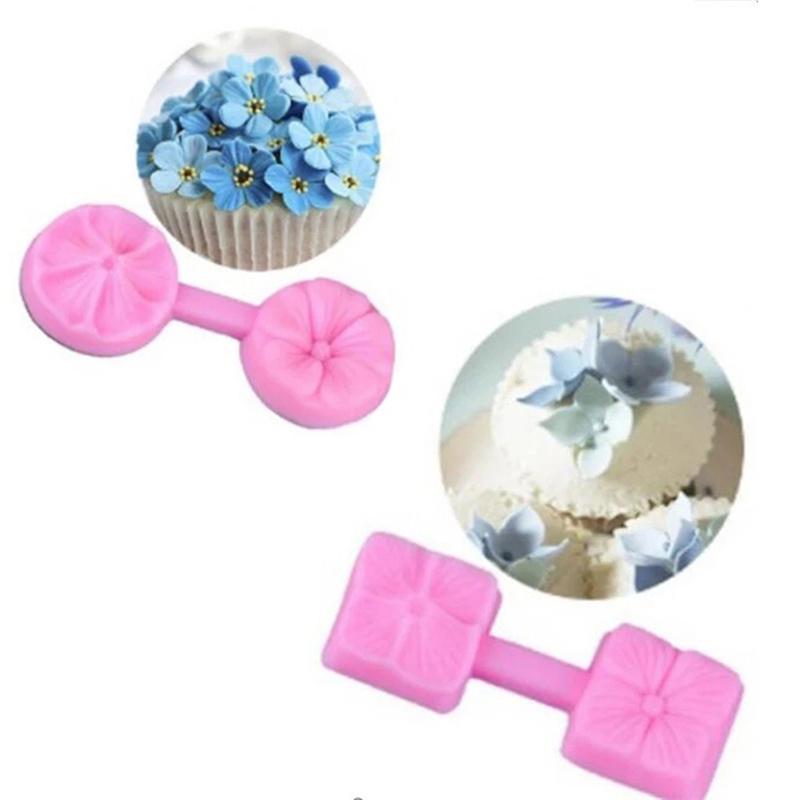 3D Flower Silicone Mold Fondant Cake Decorating Tools Bakeware Kitchen Supplies
