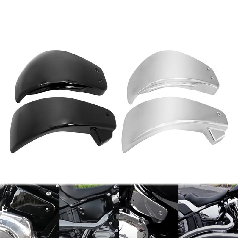 NEW-Battery Cover Side Cover Flat For  Softail M8 Breakout Fat Boy FXDR Fat Street Bob 18-21