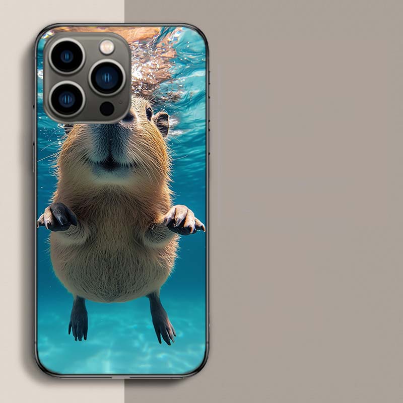 

Умные и Забавные Водные Дельфины Чехол для Телефона Для Iphone 17 Air 15 Pro 14 Plus 16 Pro Max 17E 16E 12 13 Mini 11 Чехол Милые Fundas iPhone 17 AIR