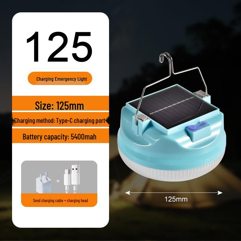 Super Bright Solar Camping Light with Long Battery Life