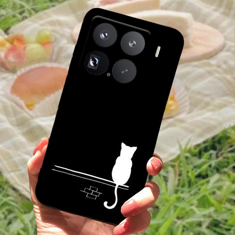 For Xiaomi 15 5G Case Mi 15 Silicone Soft Shockproof Phone Cases For Xiaomi 15 Color Painted Cover 24129PN74I Protective Shells