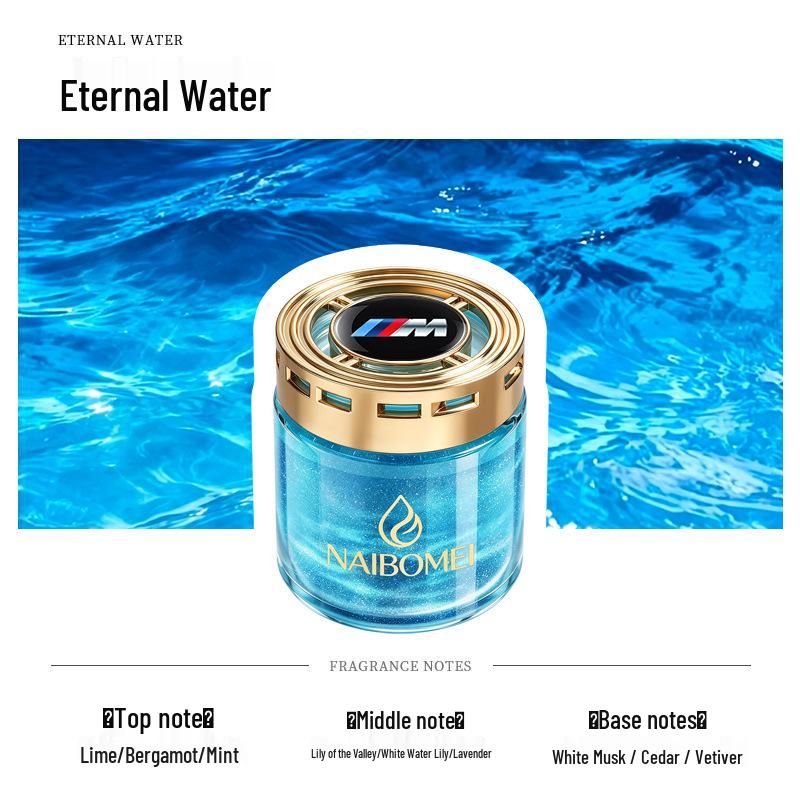 Car Air Freshener for BMW 1, 3, 5, 6, 7 Series & X1-X6 Models - Solid Perfume Cup Holder Ornament