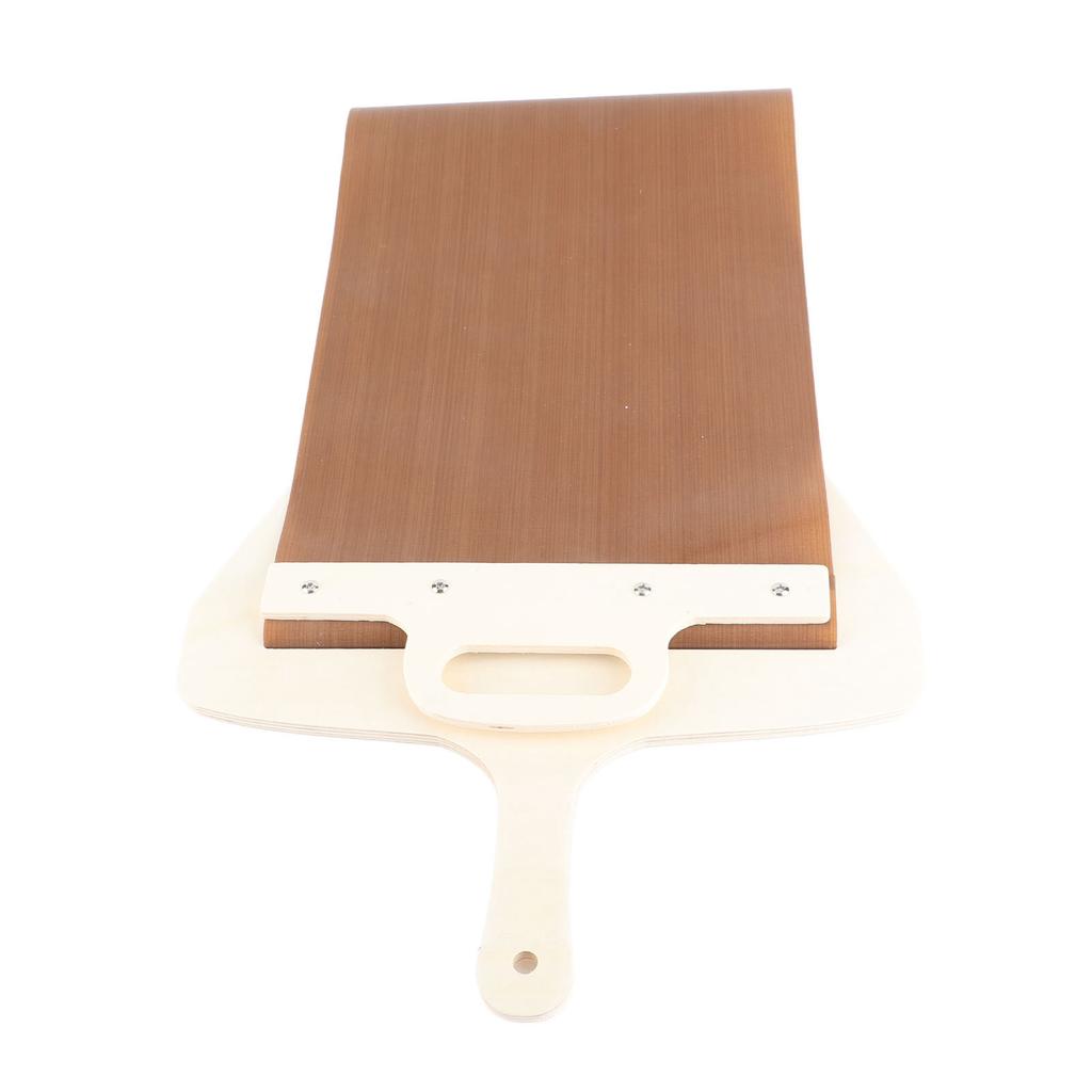 Sliding Pizza Peel Wood Shovel with Handle Light Weight Comfortable Grip Paddle Spatula for Baking