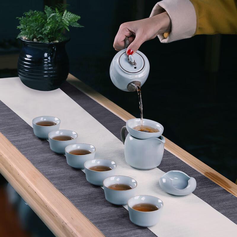 Bafang Li 'Slow Dance of Life' Ceramic Tea Set