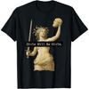 ZAANU Girl Will Be Girls Medusa Feminism Shirts Feminist Women T-Shirt