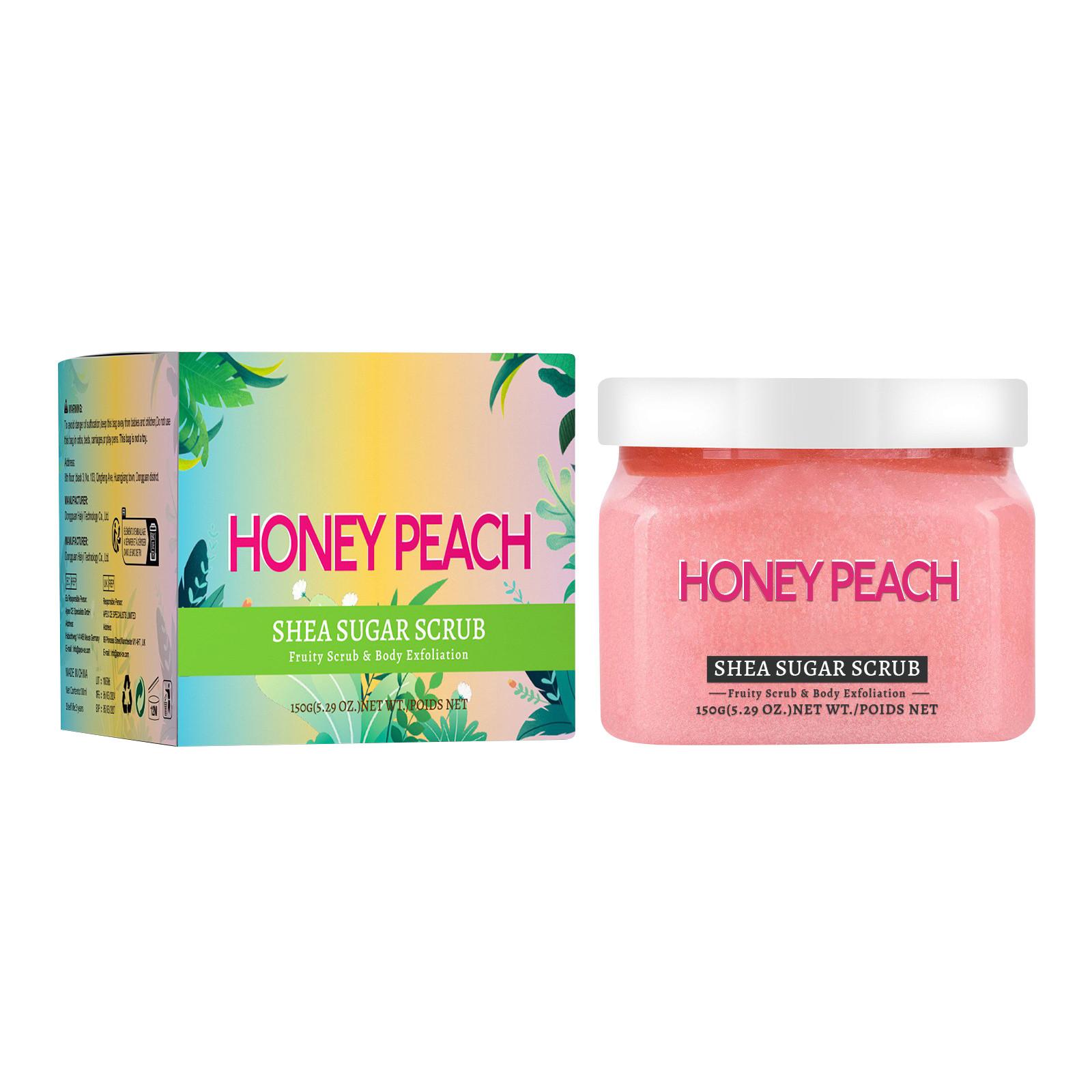 

Фруктовый скраб, Отшелушивающий скраб, Скраб для тела для гладкой и сияющей кожи | Борется с черными точками, расширенными порами, морщинами и тонкими линиями, 150 мл One Size