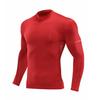 2024 Autumn Men's Quick-Dry Long Sleeve Fitness Top with Half-High Collar