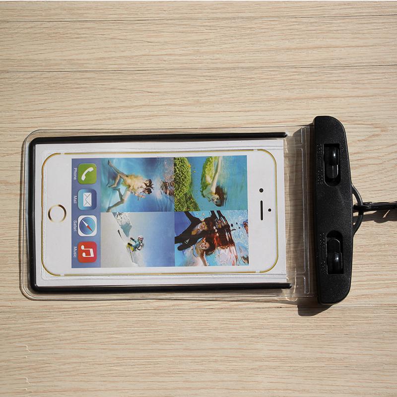 Waterproof Document Case Outdoor Travel Swim Package Phone Bag Sealed Luminous Night Waterproof Bag Case Accessories