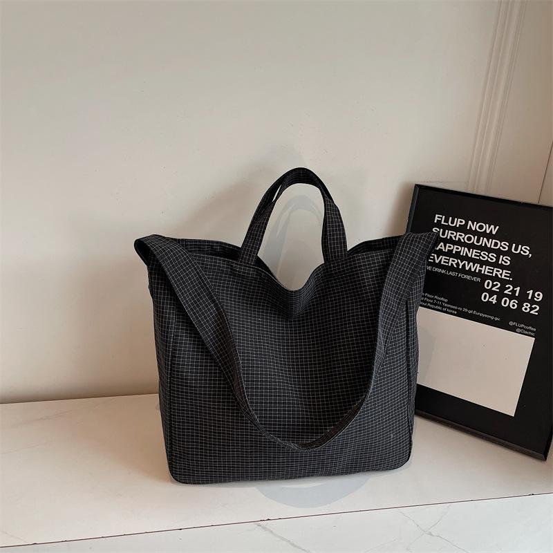 Plaid Bag Autumn New Shoulder Bag Women's Casual Fashion Lazy Style Commuter Oblique Span Bag
