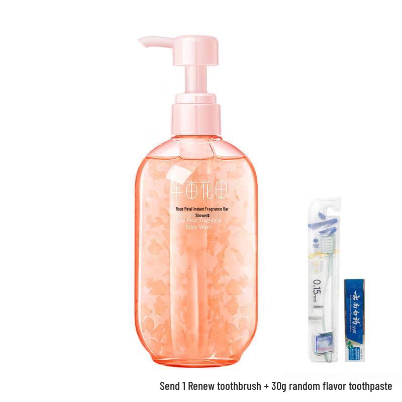 Half Acre Flower Field Rose Petal Amino Acid Shower Gel