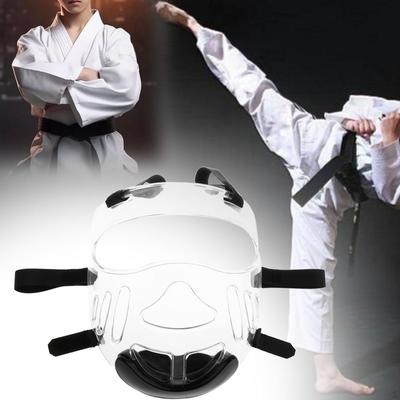 Kryt na prilbu Taekwondo Face Shield zlepšuje váš tréningový výkon Priehľadná ochranná maska