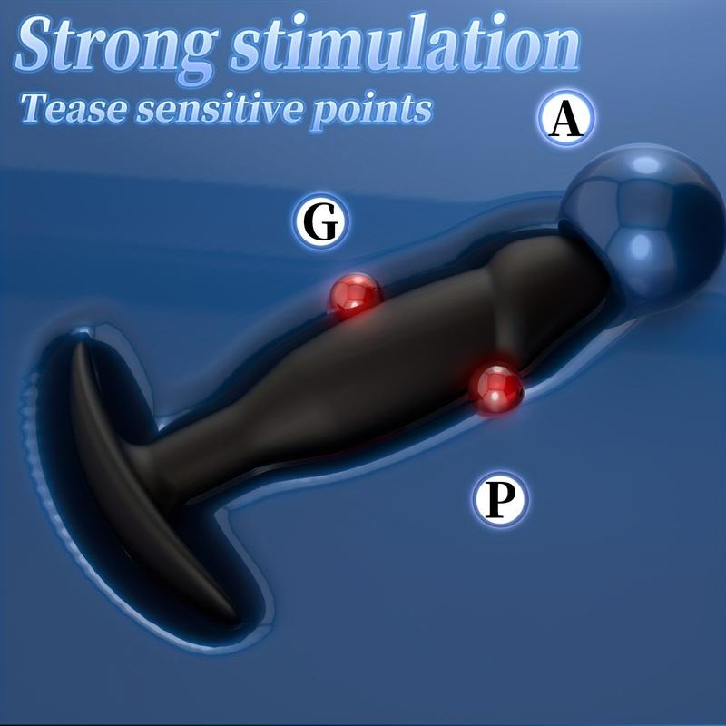 1 Piece Silicone Anal Plug, Anal Dilator, Soft Butt Plug for Men, Women and Couples, Sex Toys for Men and Women