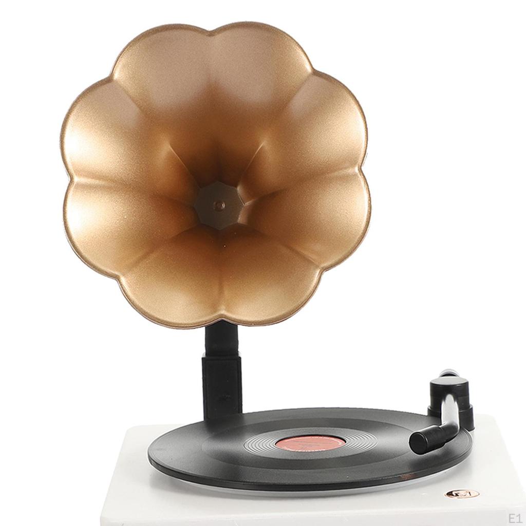 Turntable .0 All Gramophone Speaker for Decoration Office Christmas