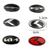 2026 Hot Car Sticker Car Steering Wheel Emblem Logo Cover Decals for KIA Picanto K2 K3 K5 K7 K9 Mohave Stinger Forte Sorento Spo