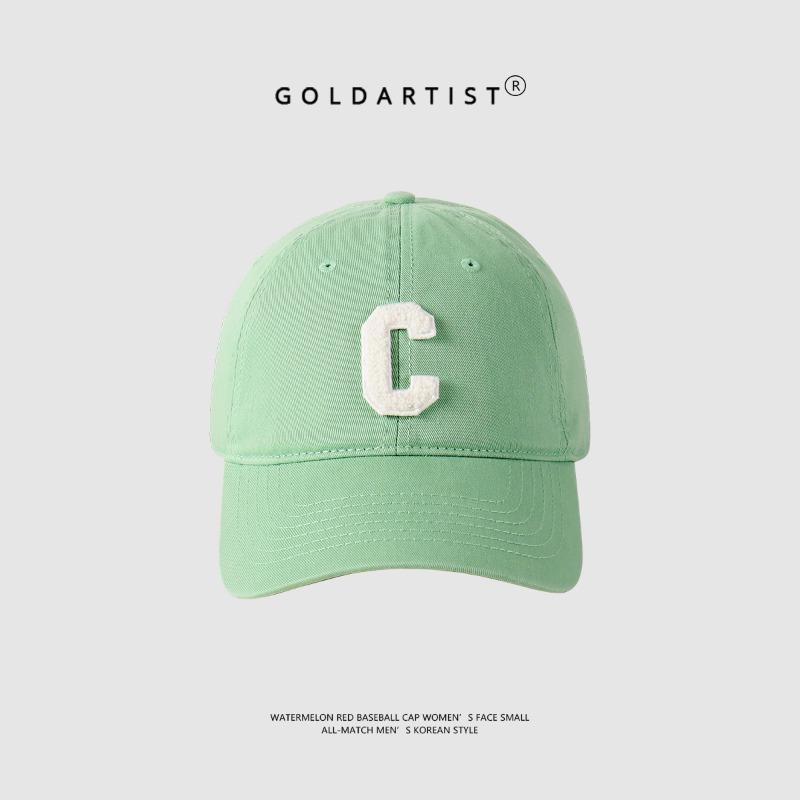 

Mint green hat cap women s summer sun protection baseball cap light apple green big brim baseball cap showing small face Adjustable