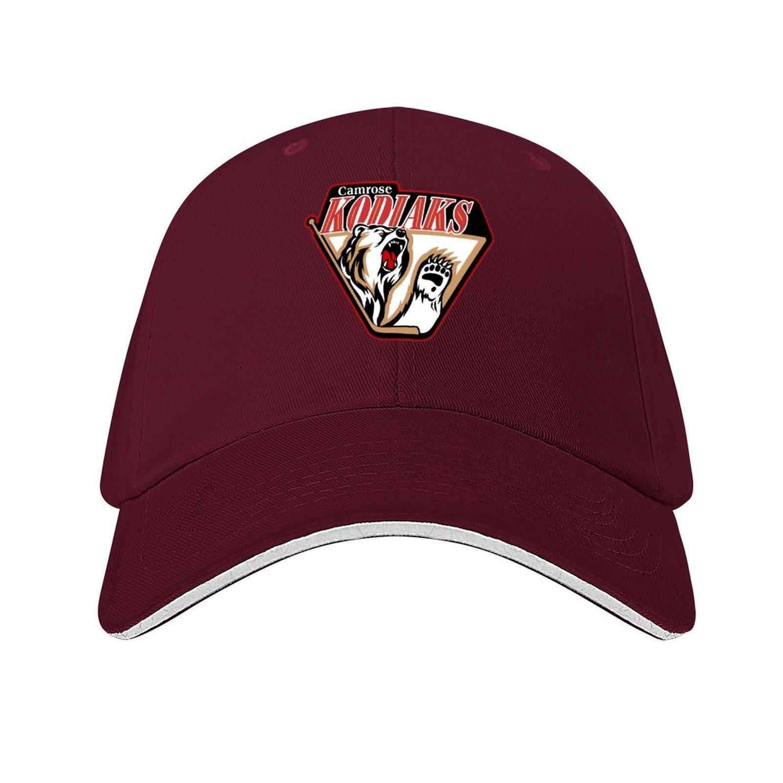 

The Kodiaks Camrose Baseball Cap birthday hiking hat Anime Hat Hat Unisex For The Sun Unisexs Tennis Womens