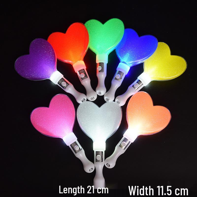 Seven-Color Flashing Star Wand - Electronic Glow Stick for Kids' Concerts and Parties