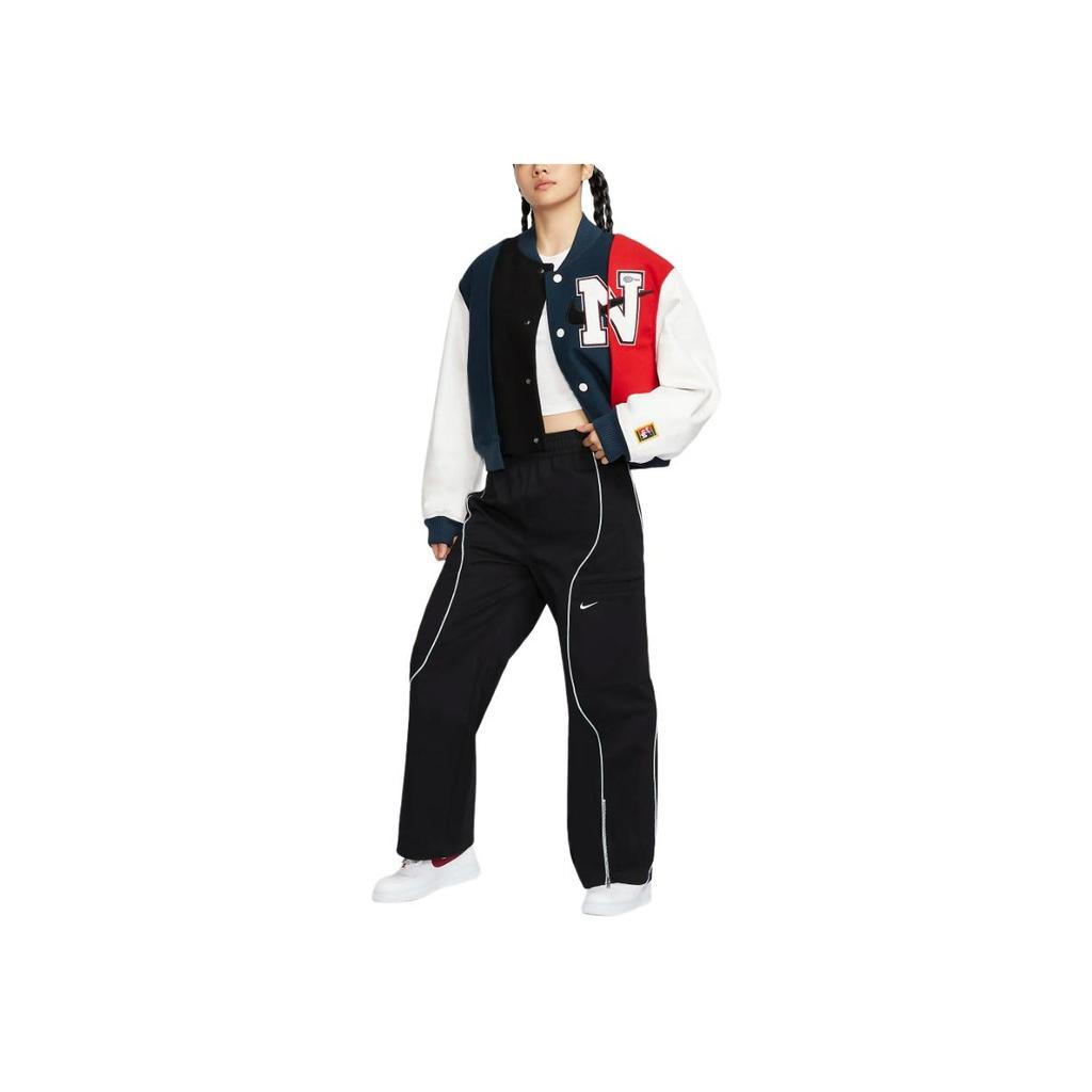 Nike By Yoon FW24 Fashion Comfortable Versatile Long Sleeve Jacket Women Jacket Blue White FZ0281-010