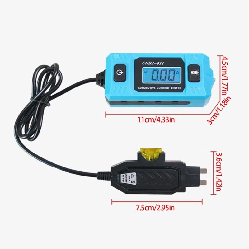 Automotive Circuit Fault Probe Tester Current Tester Relays Tester And Breaker Finding With Builtin Flashlights