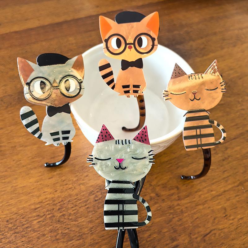 2024 Korean High-End Shark Clip Hair Accessory, Twist Clip for Straight Hair, Back-of-Head Hairpin.