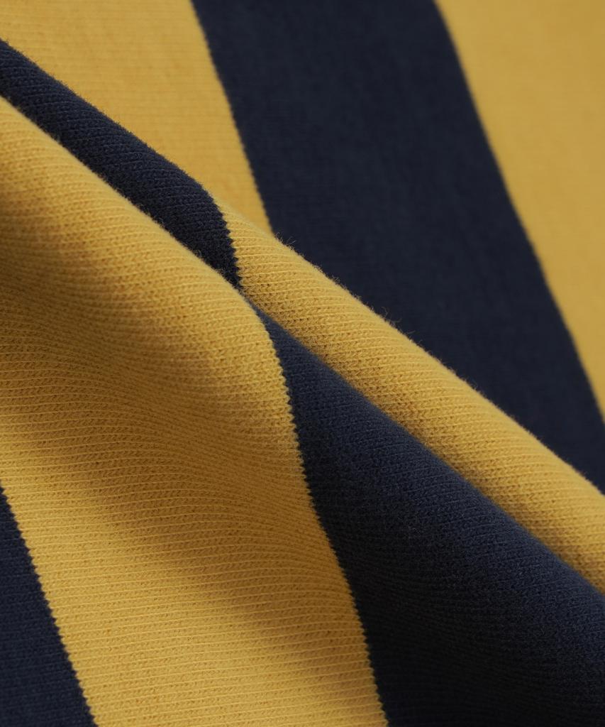 BROOKS BROTHERS Striped Rugby Shirt (Navy) (Bbntmff301)