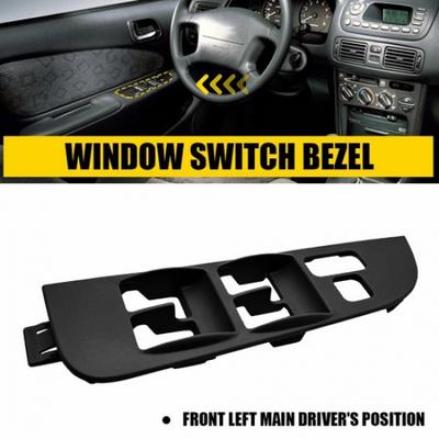Black Driver Left Master Power Window Switch Bezel Trim For 98-02 Toyota Corolla