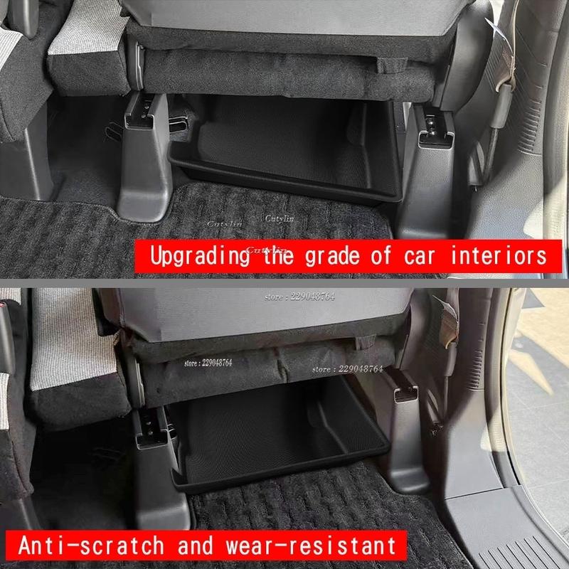 For Honda N-BOX NBOX 2024 2025 Interior Accessories Driver's Seat Container Storage Holder Trim Side Under Storage Box Cover