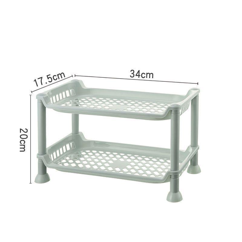 Multi-Purpose Floor-Standing Storage Rack for Kitchen, Bathroom, and Dorms