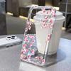 Peach Blossom Flower Case for OPPO Reno 13F 12F 11F 14F 10 8 11 12 13 14 Pro 5G 7 4G 5 6 Lite A58 A78 A79 A98 Floral Clear Cover