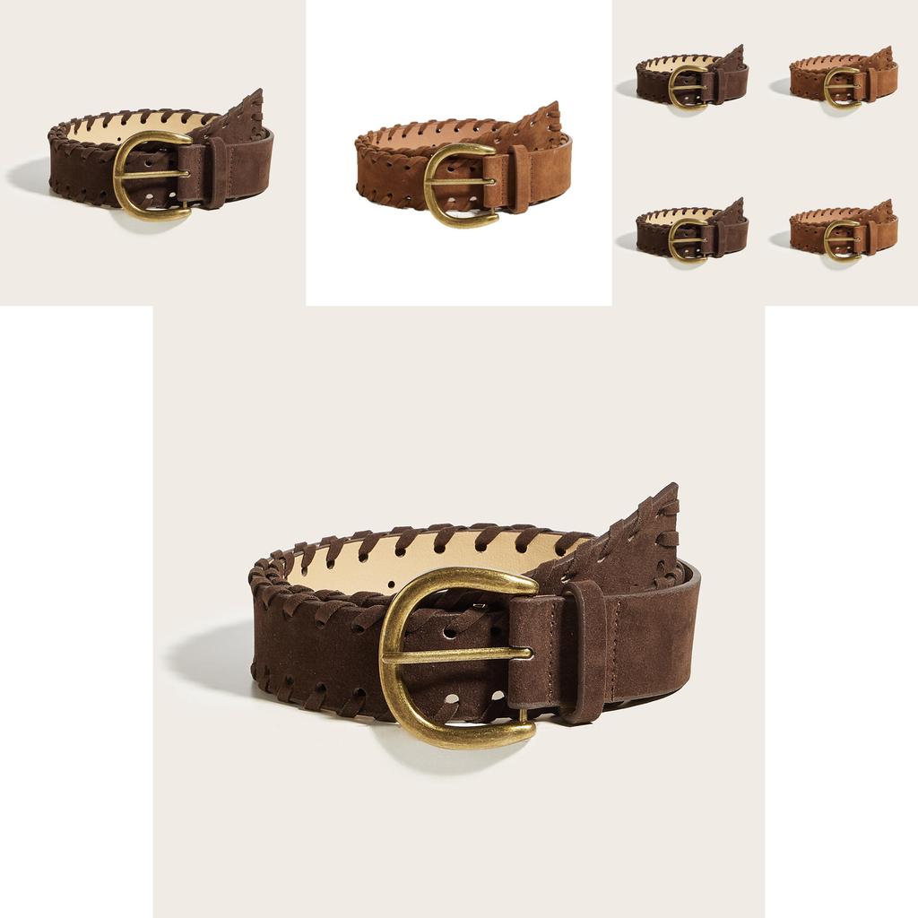 Retro Handmade Rope Belt For Women With Simple Style And Pin Closure Perfect For Fashion Outfits