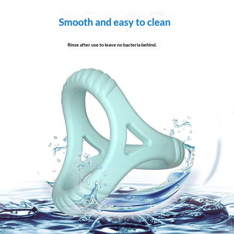 Silicone Ball Stretcher Delay Ejaculation TPE Penis Ring For Men Sex Toys Adjustable Semen Lock Ring SM Penis Sleeve Cock Rings