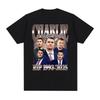 Comical Charlie Kirk RIP 1993-2025 Political Commemorative Retro Graphic Men and Women Summer Print Pure T-shirt - Men's Summ...