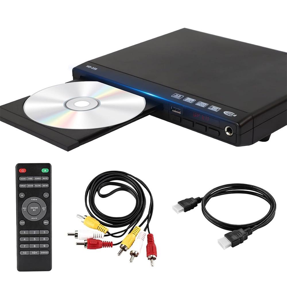 High-Definition Household DVD/EVD Player with VCD and Mini CD Support for Kids