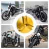 Aluminium Alloy Engine Oil Cap Aluminum Alloy Motorcycle Engine Oil Filler Plug Anti-Theft Oil Tank Screw Cover Vehicle