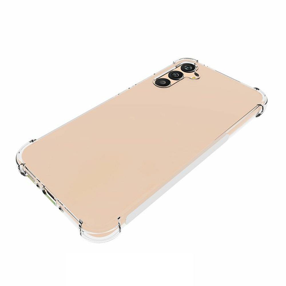 For Samsung Galaxy A34 5G Anti-Dust Thickened Corner Clear Soft TPU Phone Case Non-Slip Mobile Phone Back Cover Shell