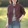 Women's Artistic Striped Long Sleeve Sweatshirt - Spring/Autumn Casual Loose Fit Round Neck Top
