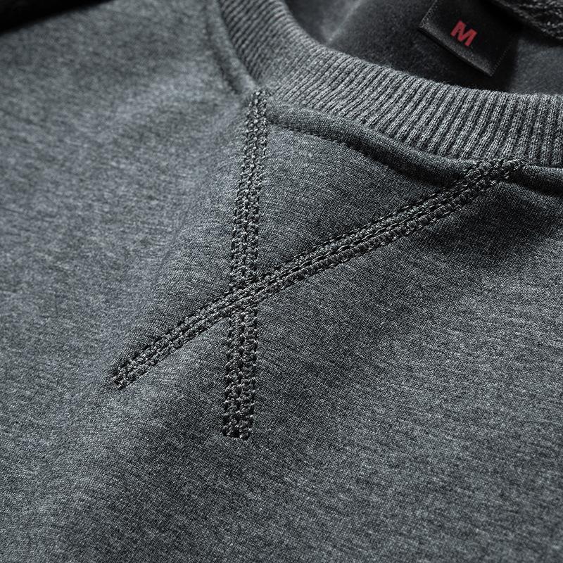 Autumn Suit Men's Casual Sports Fashion Trend Spring and Autumn Middle-aged and Young Sweatshirts Versatile Color Matching