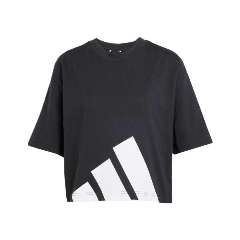 (WMNS) adidas Essentials Big Logo Boyfriend T-Shirt Asia Sizing  Black  Women s JG8736 M