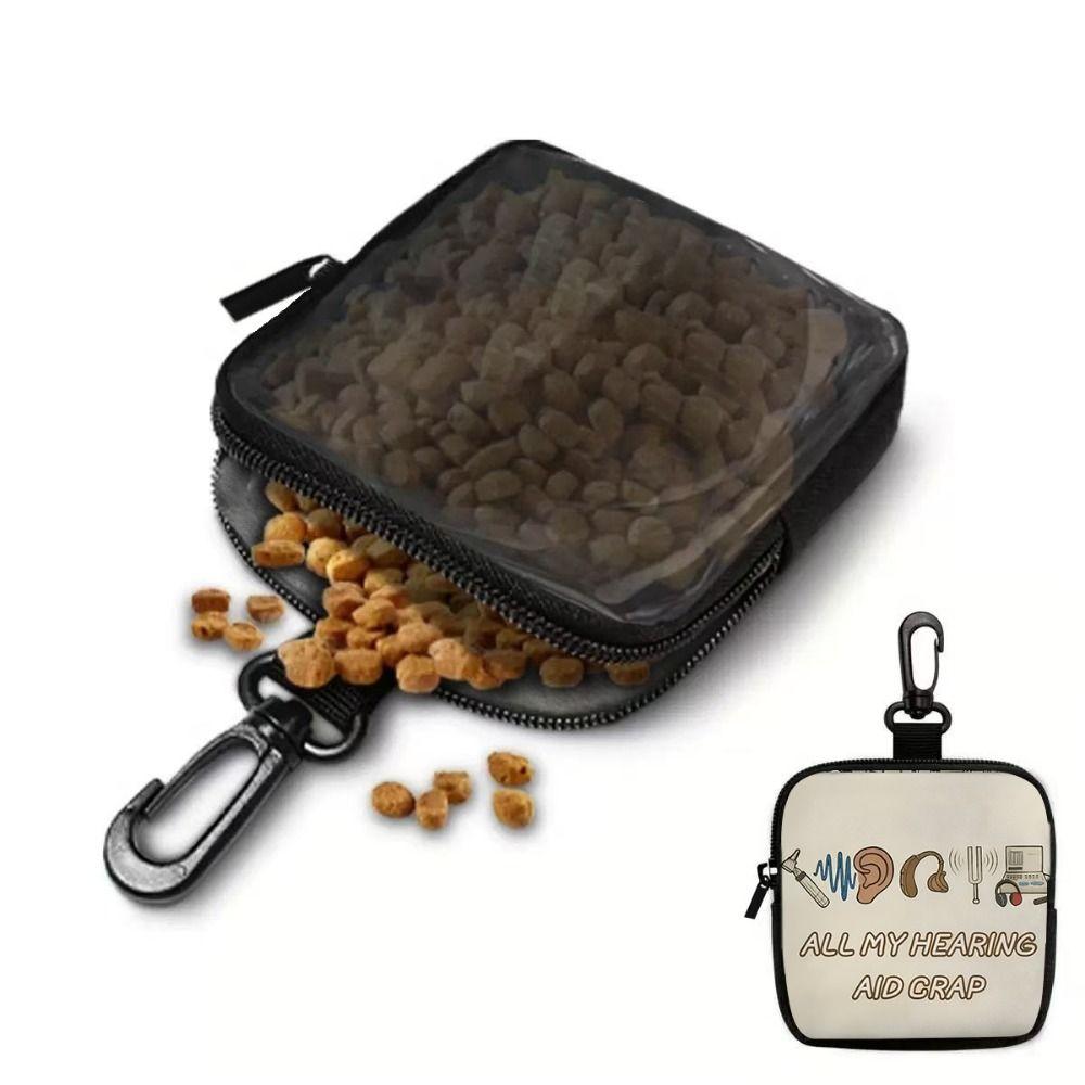 Mini Size Dog Treat Pouch Portable Pet Snack Pouch Dog Reward Bag Pet Training Pouch Outdoor