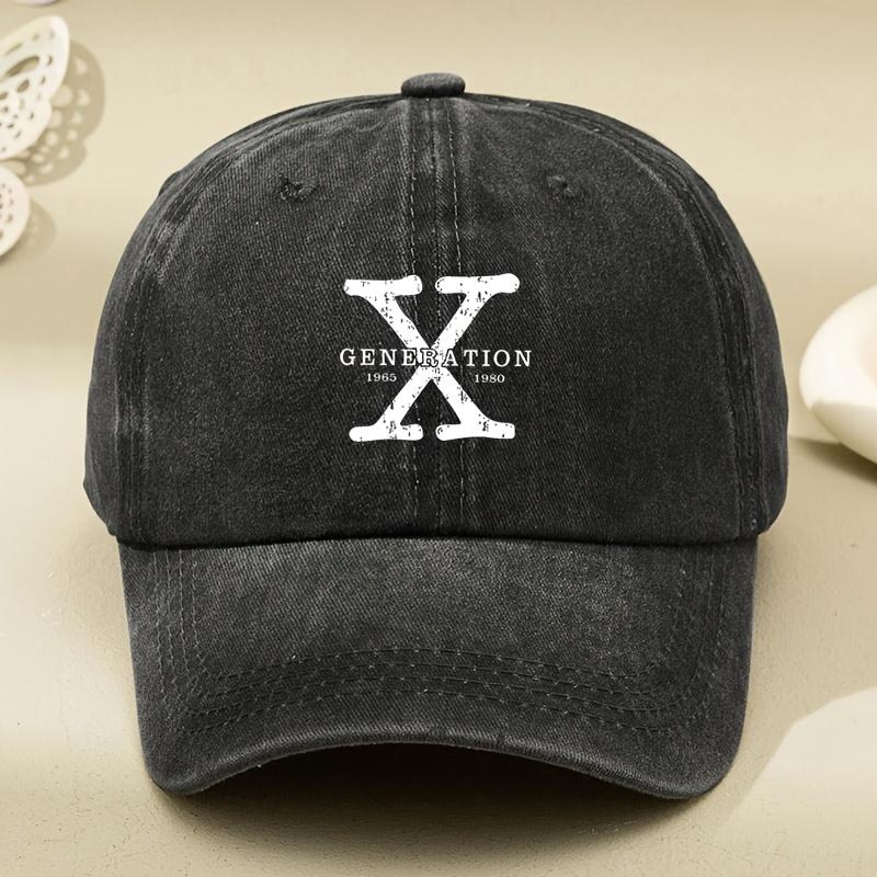 

Letter Printed Hat New Style Baseball Cap for Men and Women European and American Washed Old Soft Top Retro All-match Peaked Cap чёрный