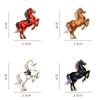 1/4Pcs Cute Cartoon Pony Metal Brooches Zodiac Horse Badge Pins Clothing Backpack Accessories For Women Men  Year Gift
