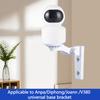 Supporto da Parete Senza Fori per Fotocamera Supporto e Base in Plastica ABS per Fotocamera Cloud Accessori per Sorveglianza di Sicurezza
